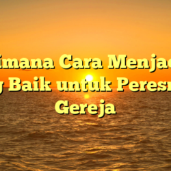 Bagaimana Cara Menjadi MC yang Baik untuk Peresmian Gereja